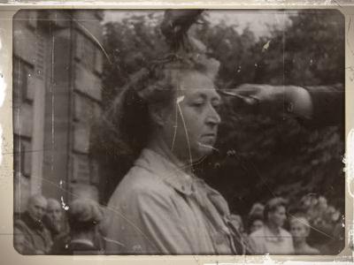 femme tondue en 1944